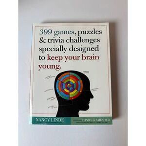 399 Games Puzzles Trivia Challenges Keep Your Brain Young Nancy Linde Paperback